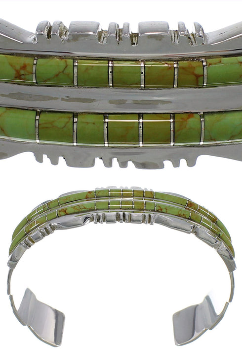 Southwestern Turquoise Sterling Silver Bracelet TX39646